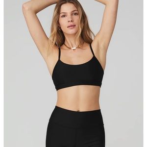 Alo black sports bra